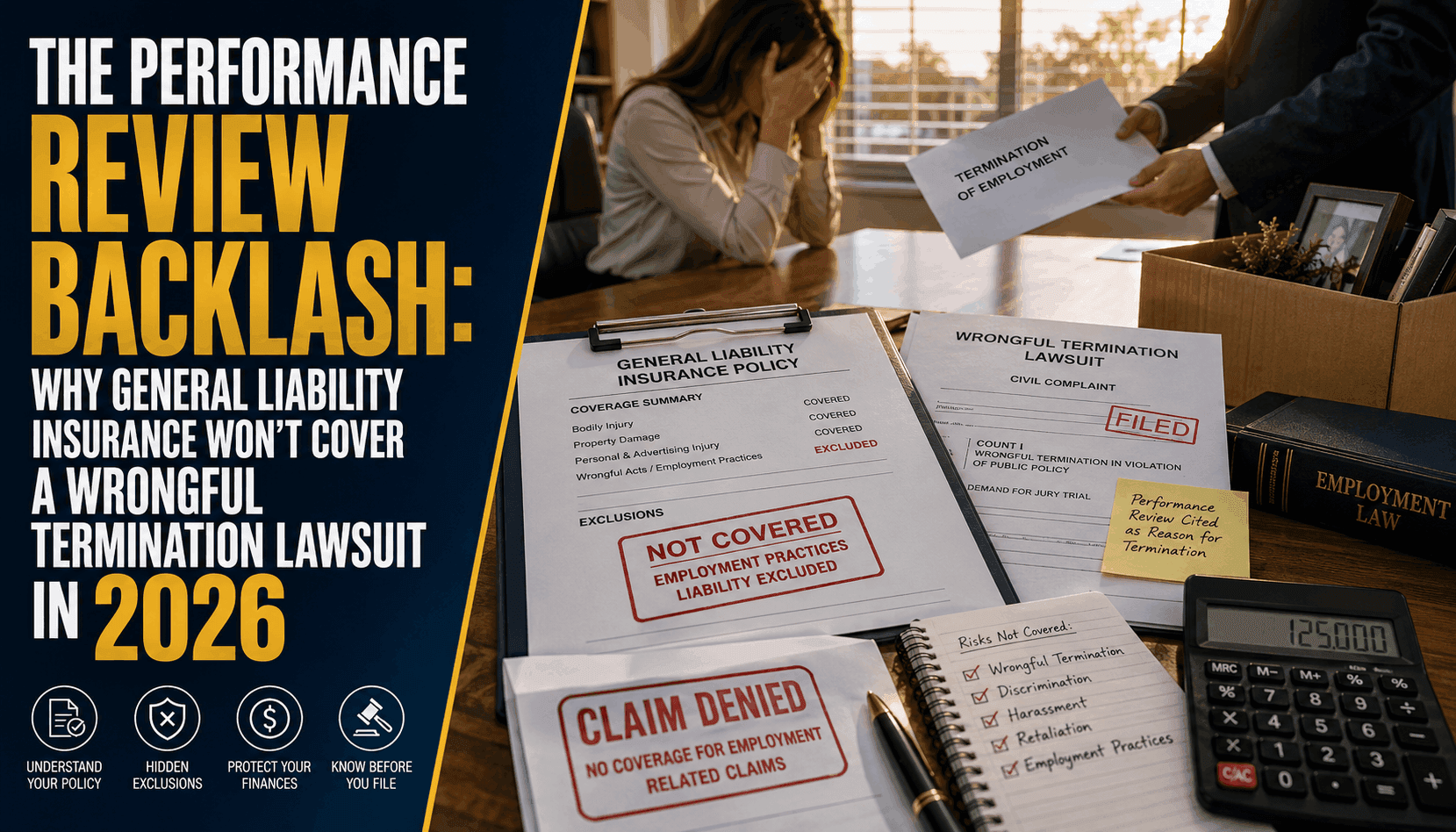 The Performance Review Backlash: Why General Liability Voids Employee Suits